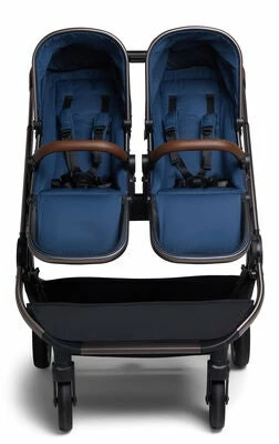 Beemoo Pro Twin Søskenvogn, Midnight Blue/Andonized - Bilde 6