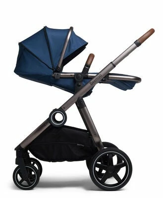 Beemoo Pro Twin Søskenvogn, Midnight Blue/Andonized - Bilde 8