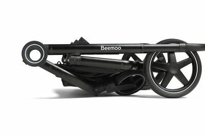 Beemoo Pro Twin Søskenvogn, Night Black/Black - Bilde 13