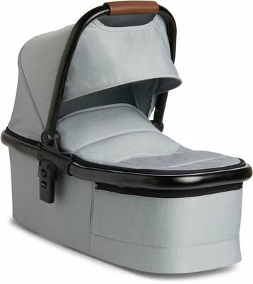 Beemoo Pro Twin Søskenvogn Inkl. Liggedel, Cloud Grey/Black - Bilde 2