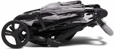 Beemoo Twin Shopper Søsken- & Tvillingvogn, Grey Mélange - Bilde 7