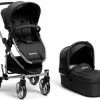 Beemoo Flexi Travel 3 Duovogn, Black Melange