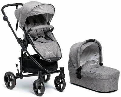 Beemoo Flexi Travel 3 Duovogn, Grey Melange