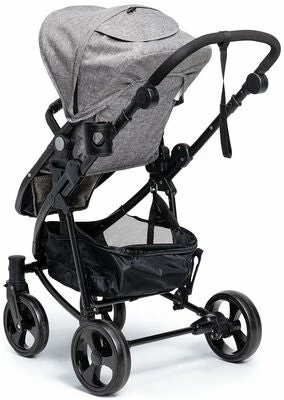 Beemoo Flexi Travel 3 Duovogn, Grey Melange - Bilde 3