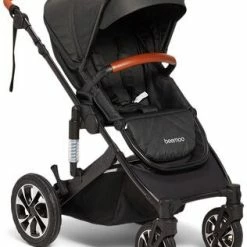 Beemoo Maxi 4 Sportsvogn, Black/Black