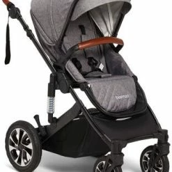 Beemoo Maxi 4 Sportsvogn, Grey/Black