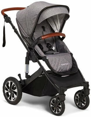 Beemoo Maxi 4 Sportsvogn, Grey/Black