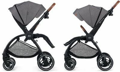 Kinderkraft Evo Cocoon Duovogn, Plat Grey - Bilde 4