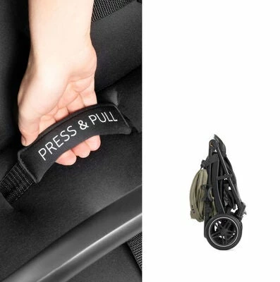 Hauck Rapid 4D Sportsvogn, Olivengrønn - Bilde 6