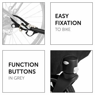 Hauck Dryk Duo Sykkelvogn, Petrol - Bilde 11