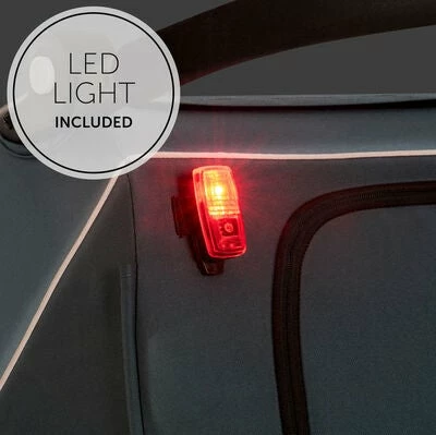 Hauck Dryk Duo Sykkelvogn, Petrol - Bilde 8