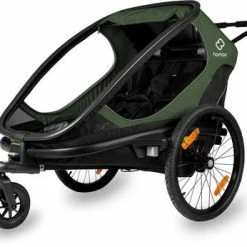 Hamax Outback Sykkelvogn, Green/Black
