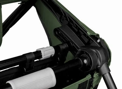 Hamax Outback Sykkelvogn, Green/Black - Bilde 5