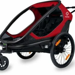 Hamax Outback Sykkelvogn, Red/Black