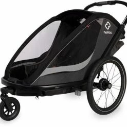 Hamax Cocoon Sykkelvogn, Grey/Black