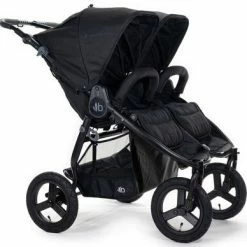 Bumbleride Indie Twin Søskenvogn, Matte Black