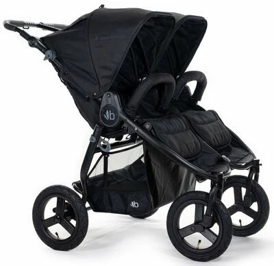 Bumbleride Indie Twin Søskenvogn, Matte Black