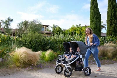 Bumbleride Indie Twin Søskenvogn, Maritime Blue - Bilde 5