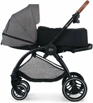 Kinderkraft Evo Cocoon Duovogn, Plat Grey - Bilde 11