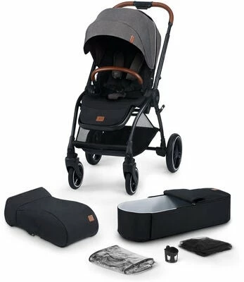 Kinderkraft Evo Cocoon Duovogn, Plat Grey