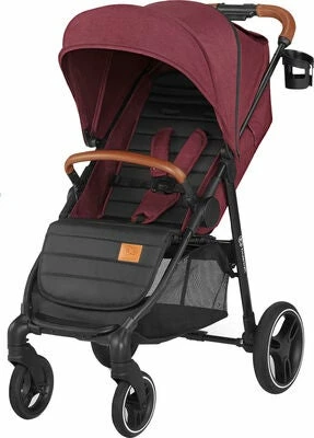 Kinderkraft Grande LX Sportsvogn, Burgundy