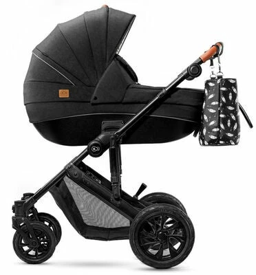 Kinderkraft PRIME 2020 Duovogn 2-in-1 Inkl. Tilbehør, Black - Bilde 9