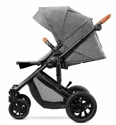 Kinderkraft PRIME 2020 Duovogn 2-in-1 Inkl. Tilbehør, Grey - Bilde 9