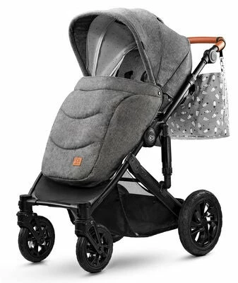 Kinderkraft PRIME 2020 Duovogn 2-in-1 Inkl. Tilbehør, Grey - Bilde 16