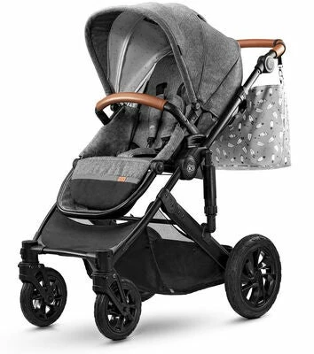 Kinderkraft PRIME 2020 Duovogn 2-in-1 Inkl. Tilbehør, Grey - Bilde 19