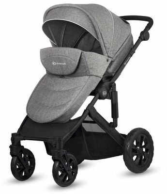 Kinderkraft Prime Duovogn, Grey - Bilde 16