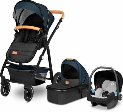 Lionelo Amber 3-in-1 Duovogn, Blue Navy