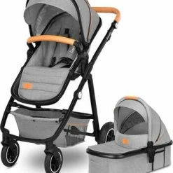 Lionelo Amber 2-in-1 Duovogn, Grey Stone