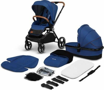 Lionelo Mika 2-in-1 Duovogn, Blue Navy - Bilde 2