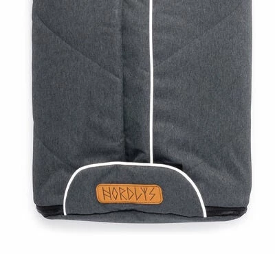 Nordlys Vognpose Lammeskinn Uklippet, GrÄ/Hvit - Bilde 6