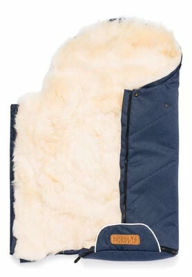 Nordlys Vognpose Lammeskinn Uklippet, Blue Melange/Natur - Bilde 4