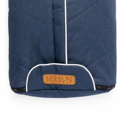 Nordlys Vognpose Lammeskinn Uklippet, Blue Melange/Natur - Bilde 6