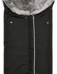 Nordlys Idun Vognpose Lammeskinn, Black/Grey