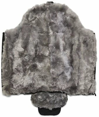 Nordlys Idun Vognpose Lammeskinn, Black/Grey - Bilde 4