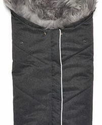 Nordlys Idun Vognpose Med Lammeskinn, Grey/Grey