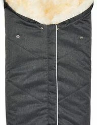 Nordlys Idun Vognpose Lammeskinn, Grey/Natural