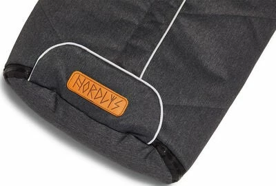 Nordlys Idun Vognpose Med Lammeskinn, Grey/White - Bilde 5