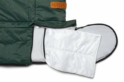 Nordlys Njord Allround Vognpose Inkl Forlengelse, Grønnmelert - Bilde 4