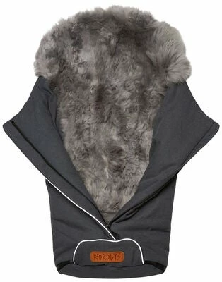 Nordlys Saga Lammeskinnspose, GrÄ - Bilde 2