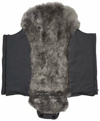 Nordlys Saga Lammeskinnspose, GrÄ - Bilde 3