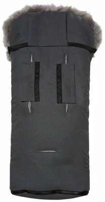 Nordlys Saga Lammeskinnspose, GrÄ - Bilde 6