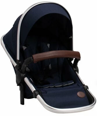 Petite Chérie Excellence 2 Søskenvogn, Navy Melange + Liggedel - Bilde 2