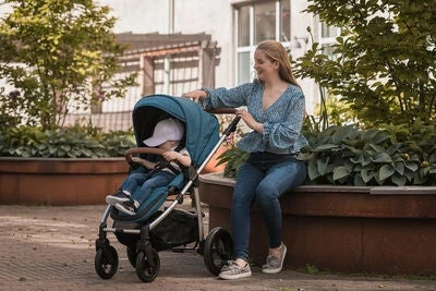 Petite Chérie Heritage 2 Duovogn, Blue Ashes/Silver - Bilde 3