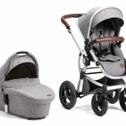 Petite Chérie Lively 2 Duovogn, Grey Melange