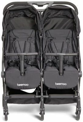 Beemoo Easy Fly Twin Søsken- & Tvillingvogn, Black - Bilde 3