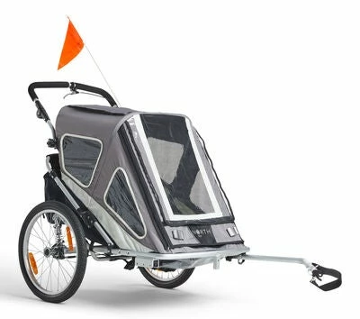 North 13.5 Speeder 2 Sykkelvogn, Grey - Bilde 5